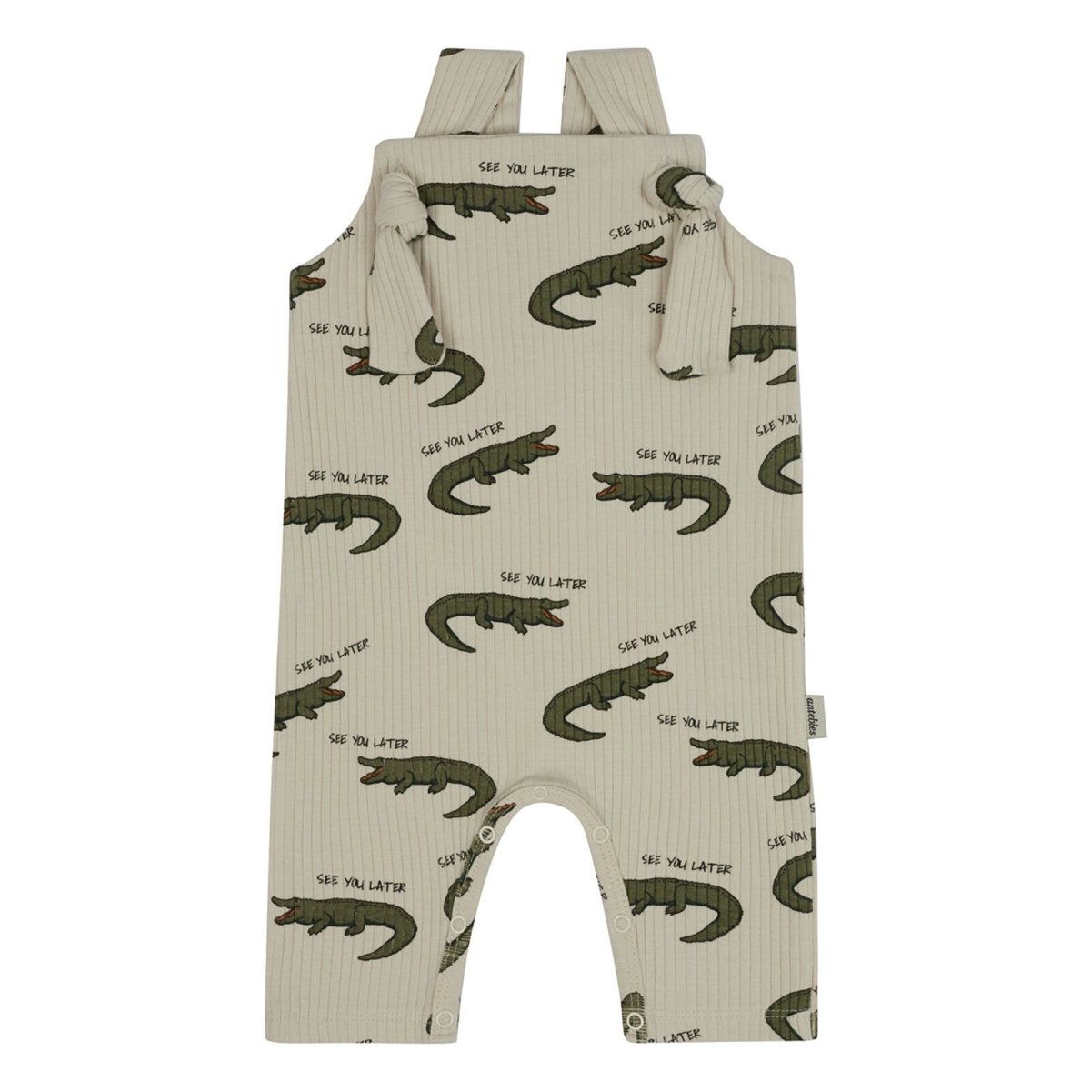 Antebies Crocodile Fun Rib Overalls - ebebek - Black Friday
