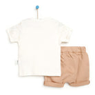 Bebetto Newborn Tshirt - Short - Ecru - ebebek - Black Friday