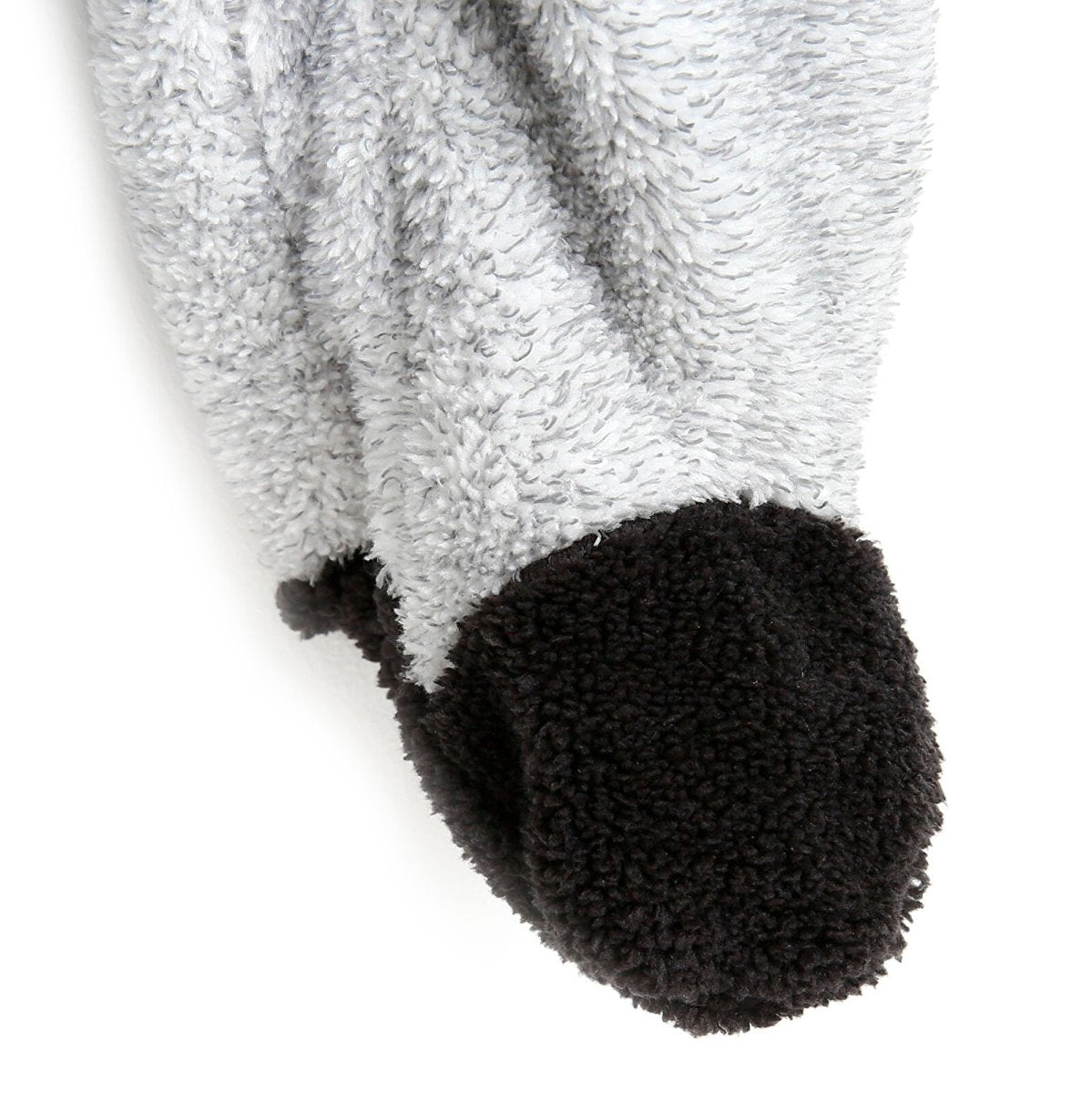 Midimod Newborn Cute Bears Welsoft Footed Jumpsuit - Grey - ebebek - Black Friday