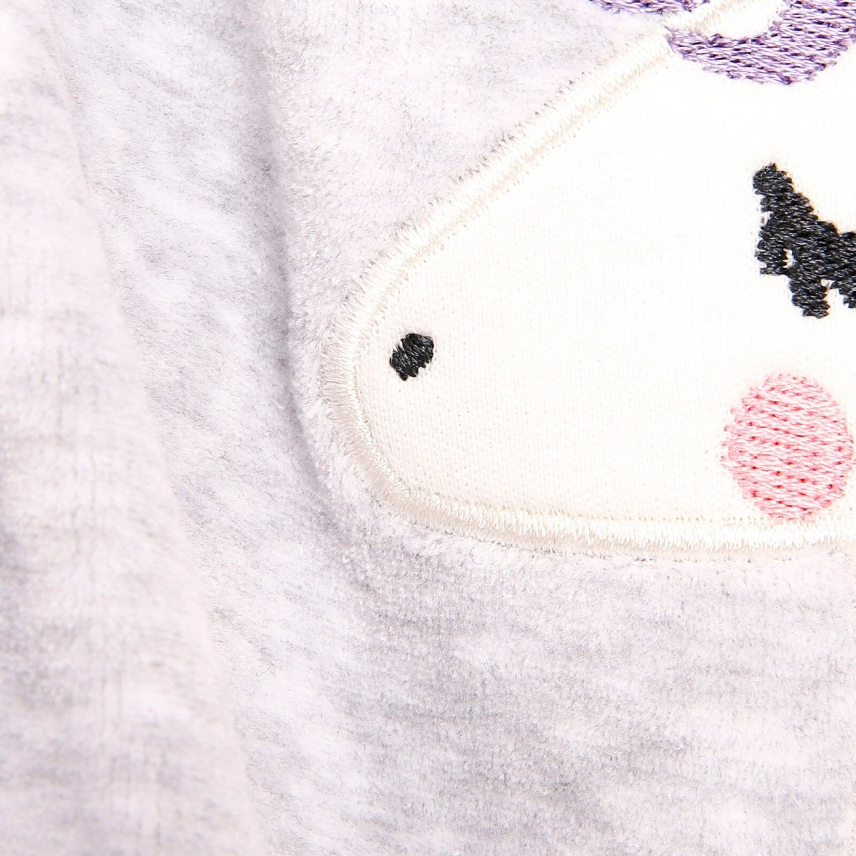 HelloBaby Basic Baby Girl Velvet Pyjamas - Purple - ebebek - Black Friday