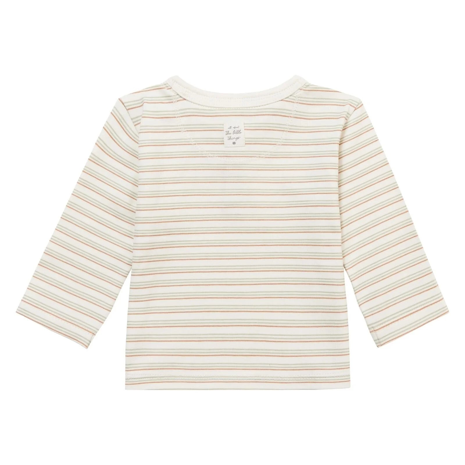 Noppies Unisex Tee Minor Long Sleeve - Pristine - ebebek - Black Friday