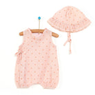 Cassiope Newborn Vintage Summer Short Romper - Beige - ebebek - Black Friday