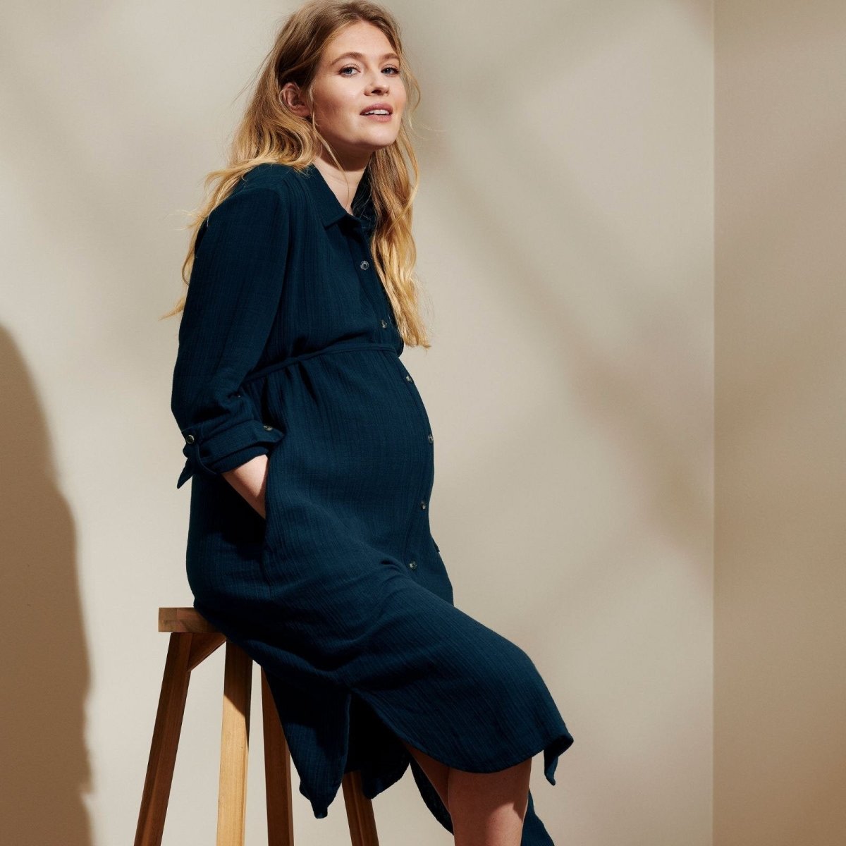 Noppies Nursing Dress - Moonlit Ocean - ebebek - Black Friday