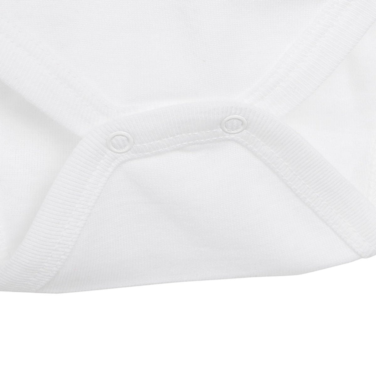 HelloBaby Long Sleeve Baby Bodysuit - White - ebebek - Black Friday