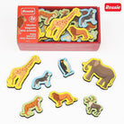 Rossie Magnetic Wooden Wild Animals - ebebek - Black Friday