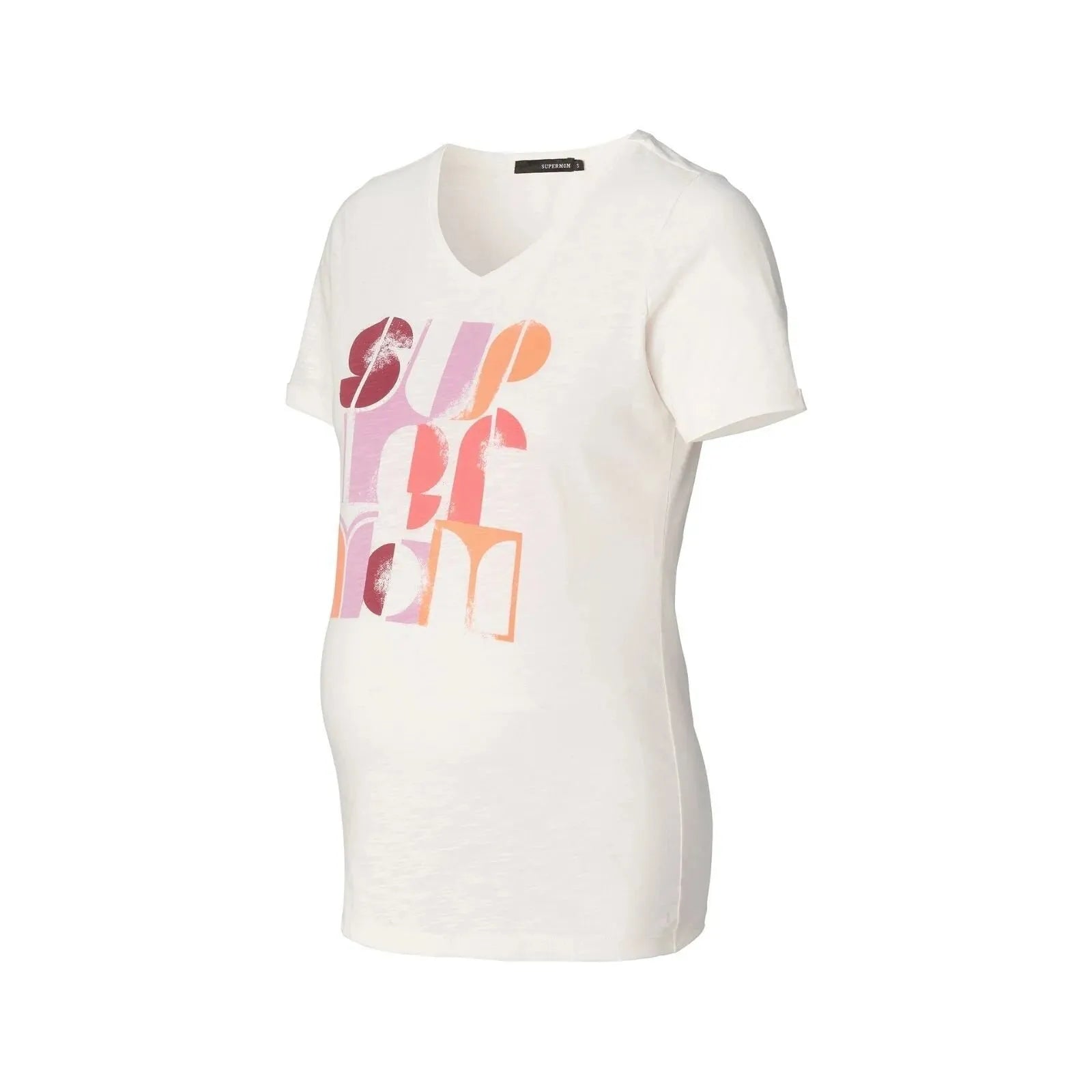 Supermom T-shirt Felton - Marshmallow - ebebek - Black Friday