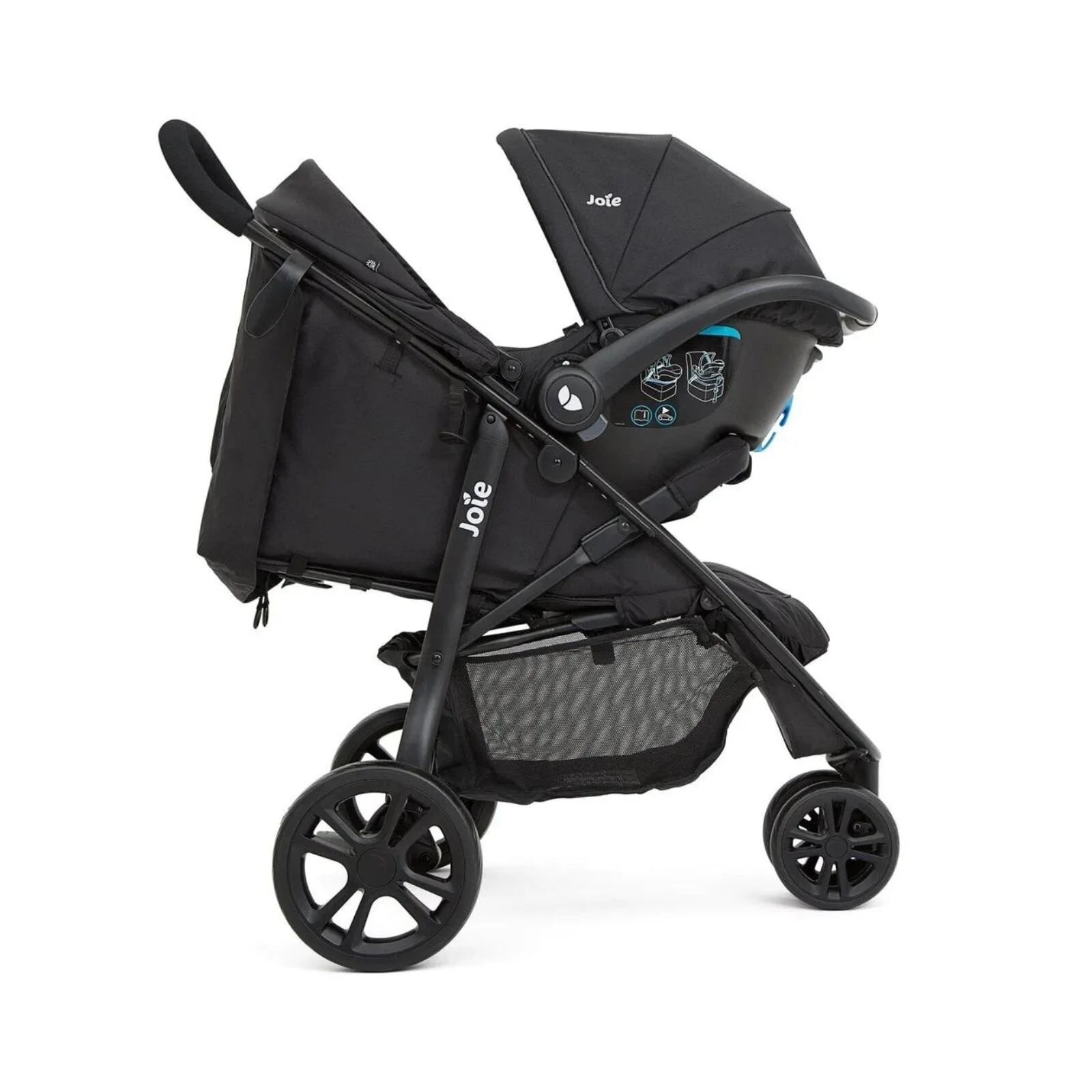 Joie Litetrax 3 Baby Stroller Coal Pushchairs Strollers ebebek
