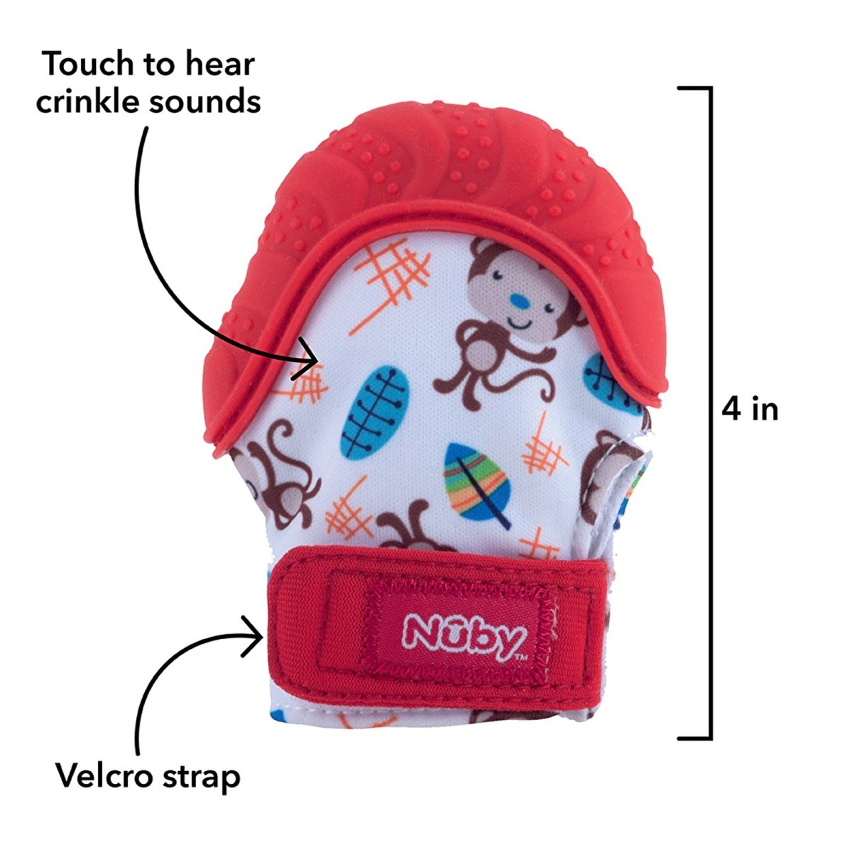 Nuby Teething Mitts - ebebek - Black Friday