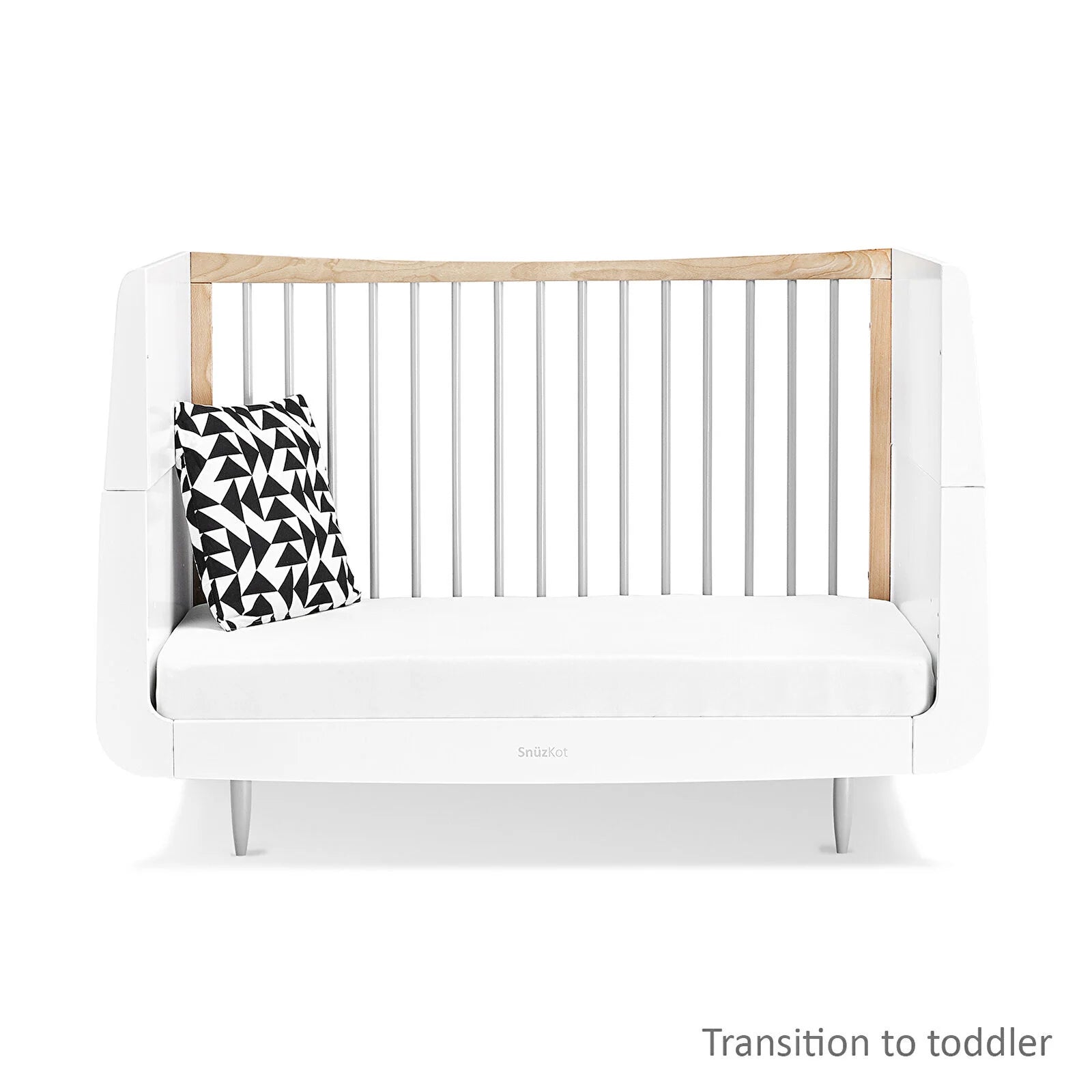 Snuz SnuzKot Skandi Cot Bed Grey ebebek