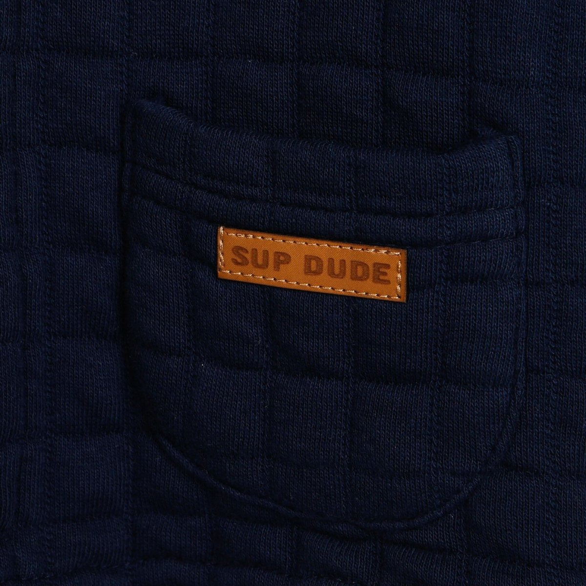 Tuffy Quilted Cardigan - Navy Blue - ebebek - Black Friday