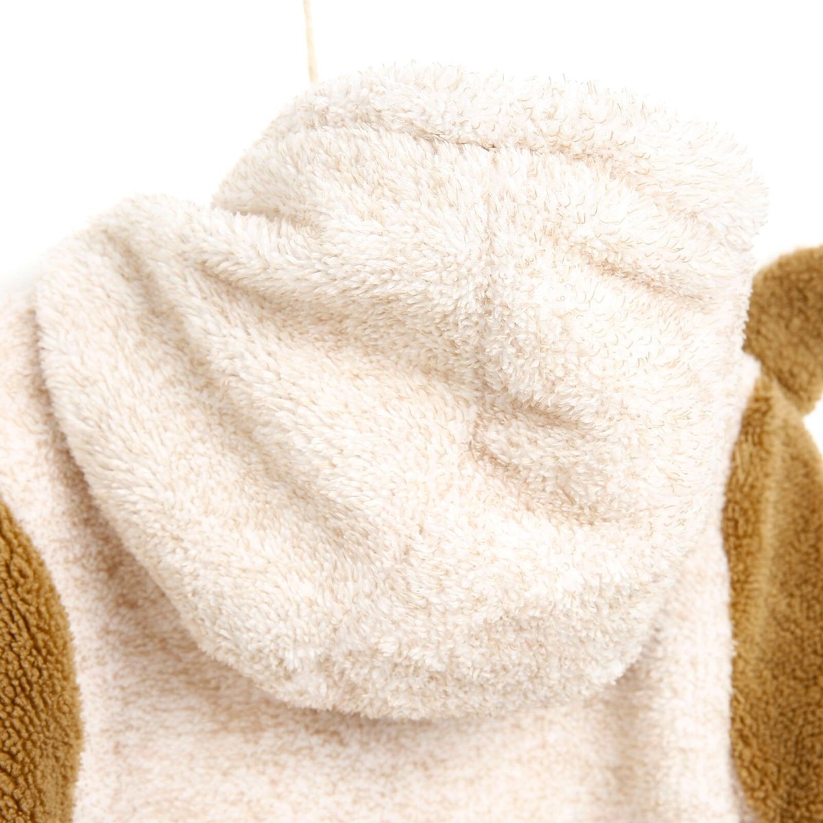 Midimod Newborn Cute Bears Welsoft Footed Jumpsuit - Beige - ebebek - Black Friday