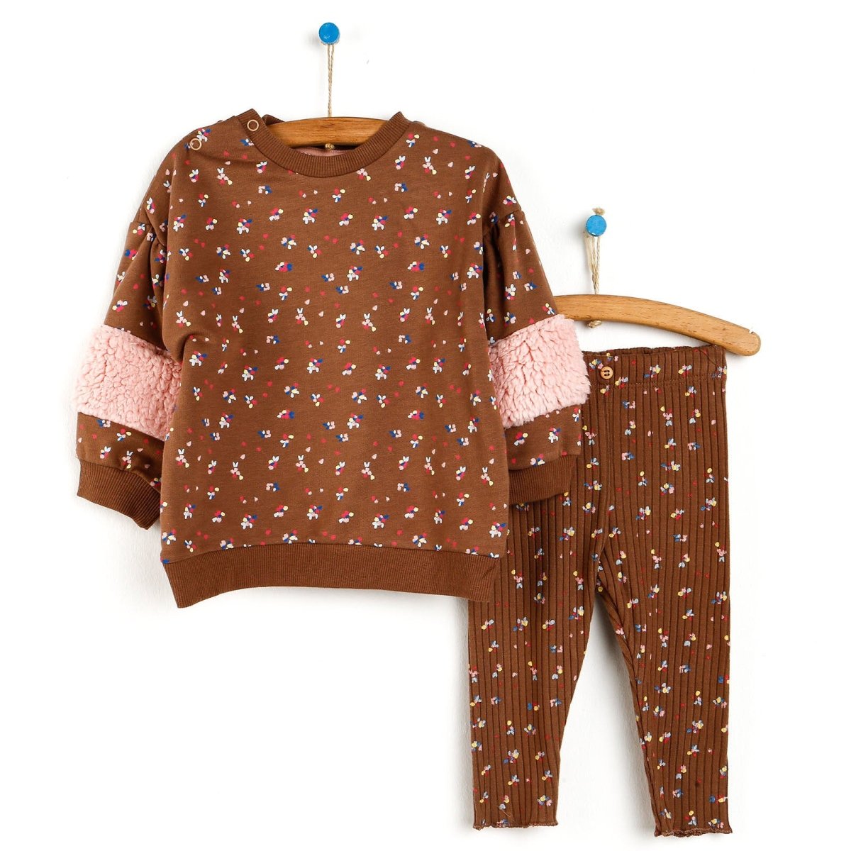 Tuffy Sweatshirt - Leggings - Light Brown - ebebek - Black Friday