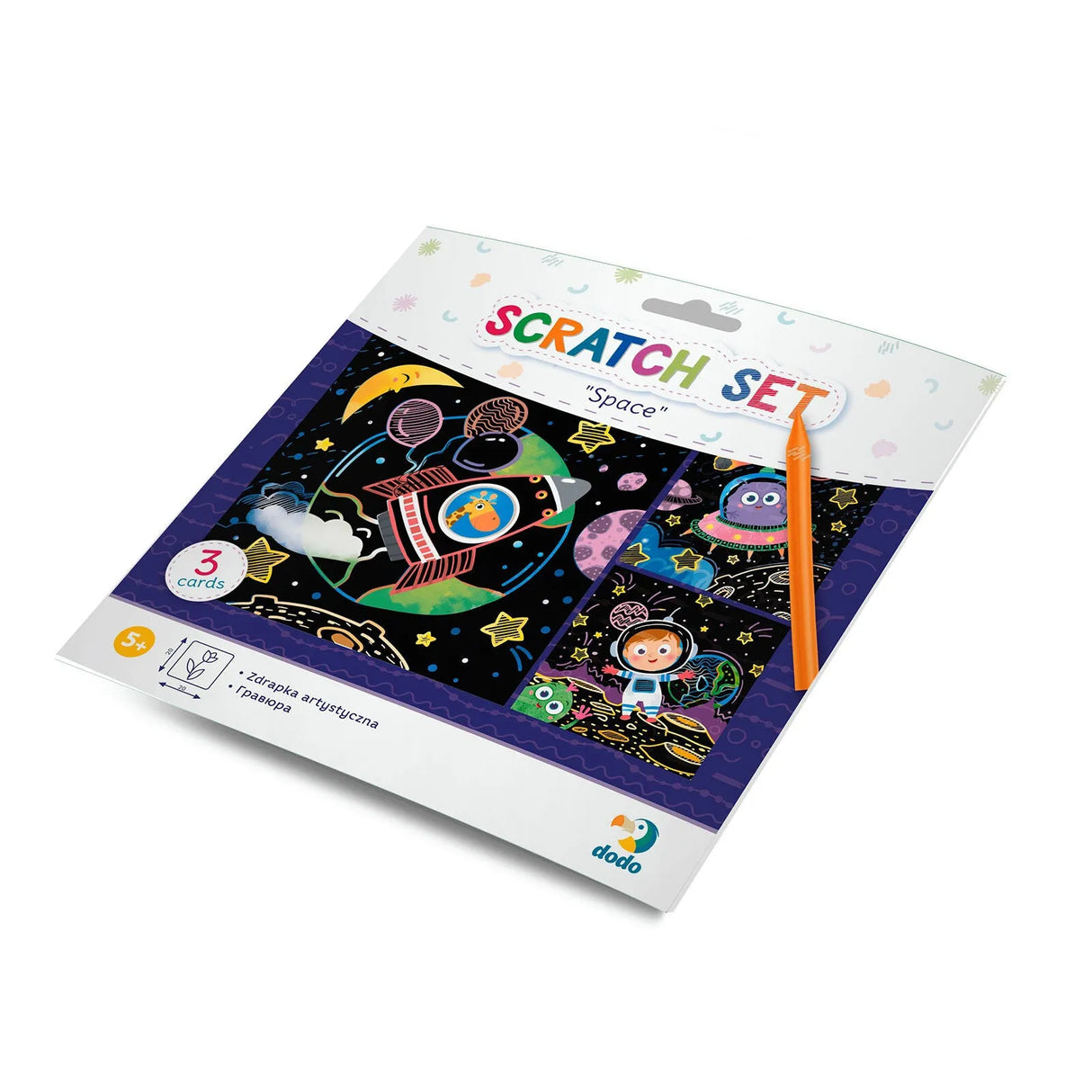 Dodo Scratch Set Space - ebebek - Black Friday