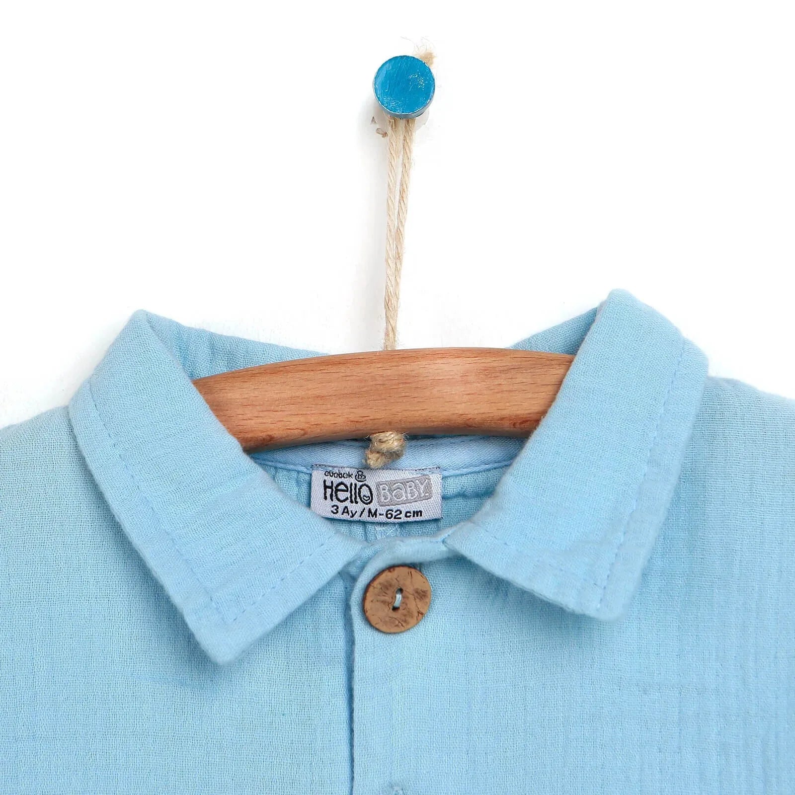 HelloBaby Newborn Jumpsuit - Blue - ebebek - Black Friday