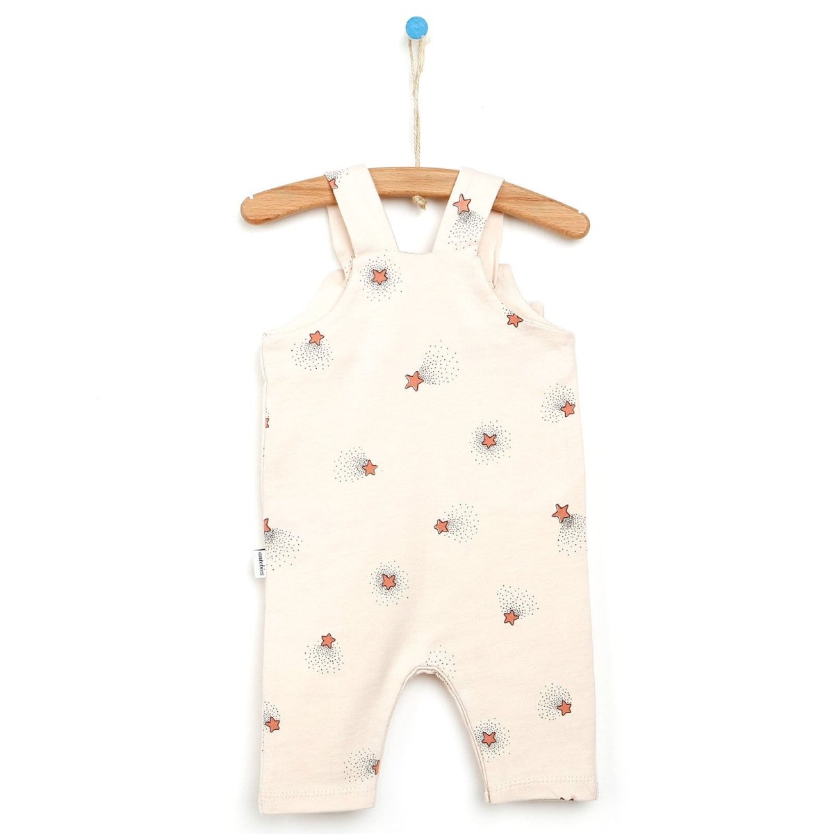 Antebies Newborn Stars Organic Overalls - Beige - ebebek - Black Friday