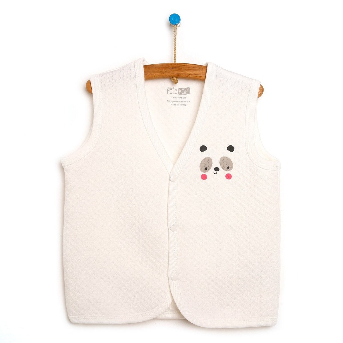 HelloBaby Basic Baby Girl Quilted Vest - Ecru - ebebek - Black Friday