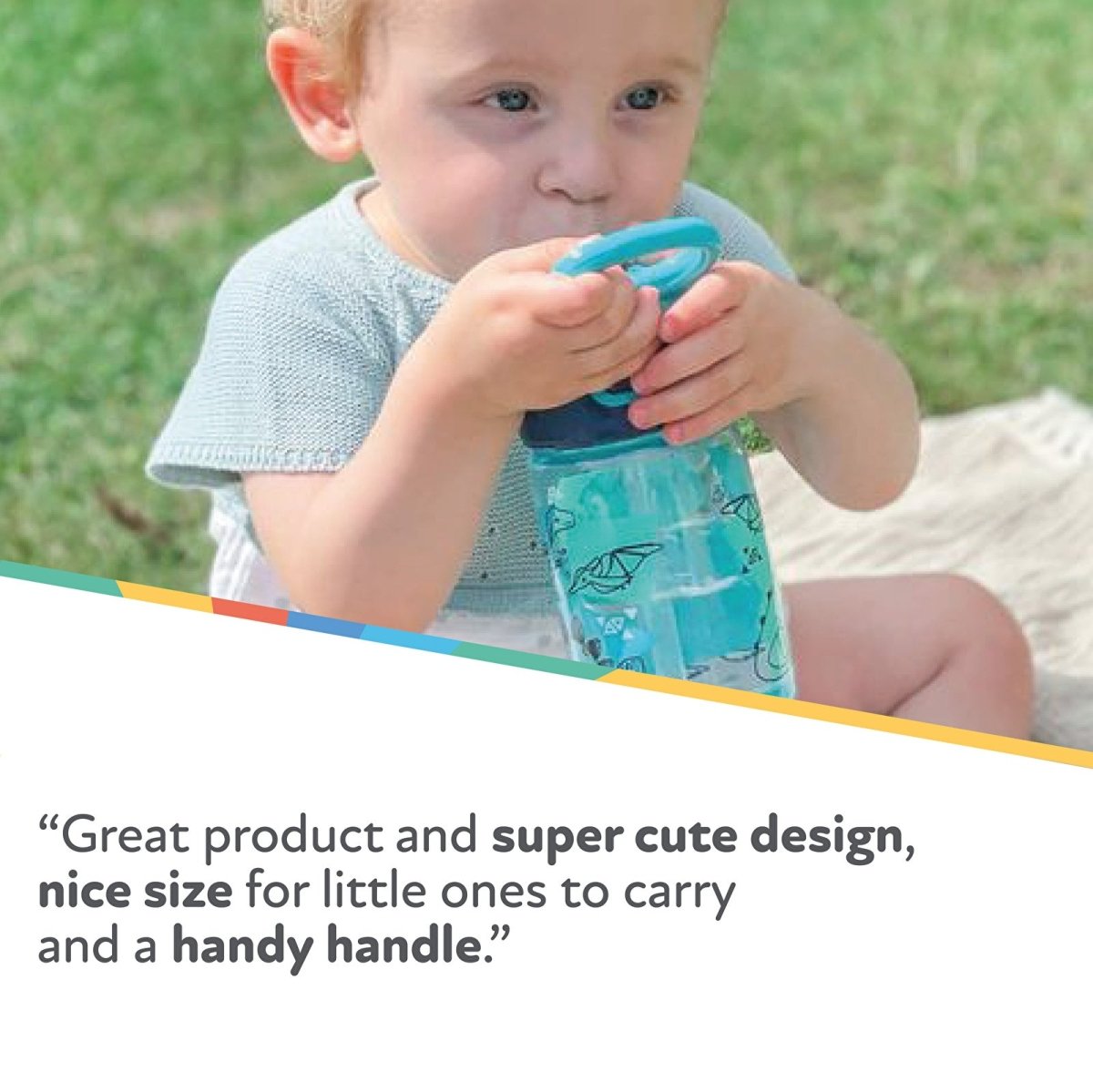 Nuby Incredible Gulp 18+ months 360ml Pack of 2 - Multicolour - ebebek - Black Friday