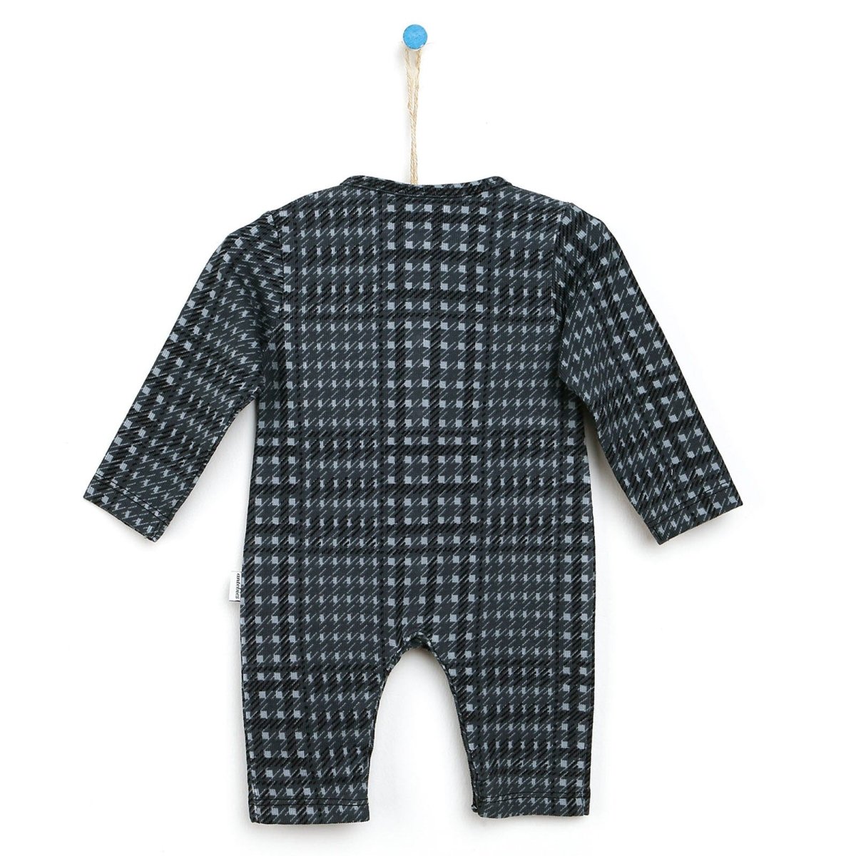 Antebies Newborn Penguin Organic Jumpsuit - Dark Grey - ebebek - Black Friday