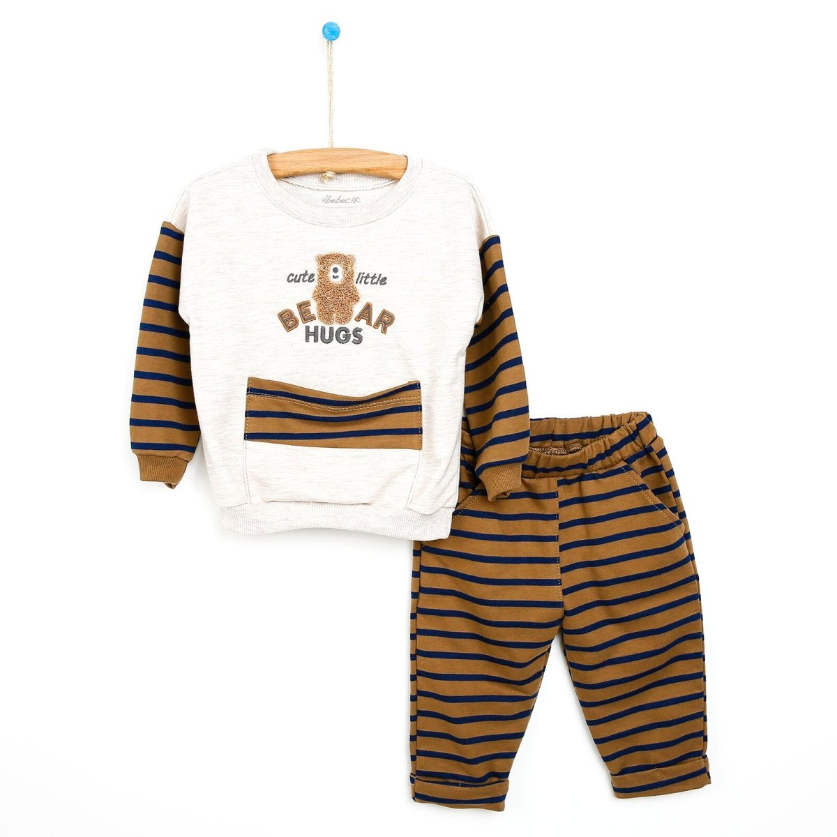 Bebecix Sweatshirt - Footless Bottom - Ecru - ebebek - Black Friday