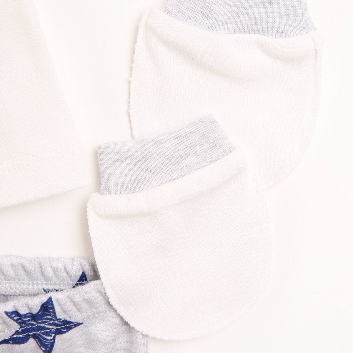 Bebbek Baby Boy 5 Pcs Newborn Starter Set - Snow Melange - ebebek - Black Friday