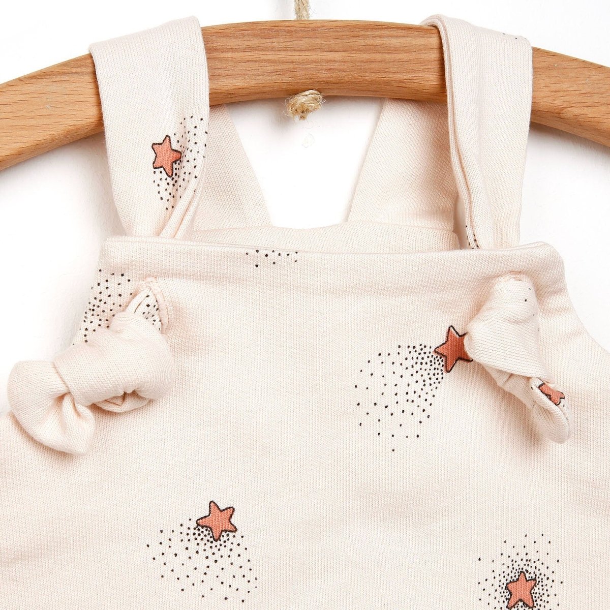 Antebies Newborn Stars Organic Overalls - Beige - ebebek - Black Friday