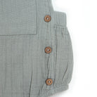 HelloBaby Newborn Muslin Romper - Light Green - ebebek - Black Friday