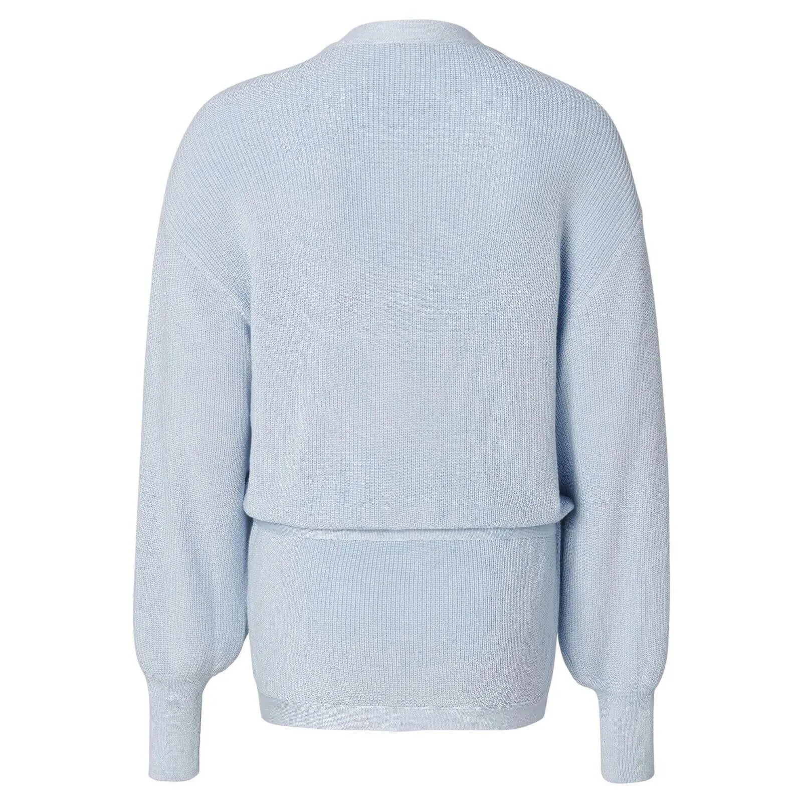 Esprit Knitted Wrap Cardigan Light Blue ebebek