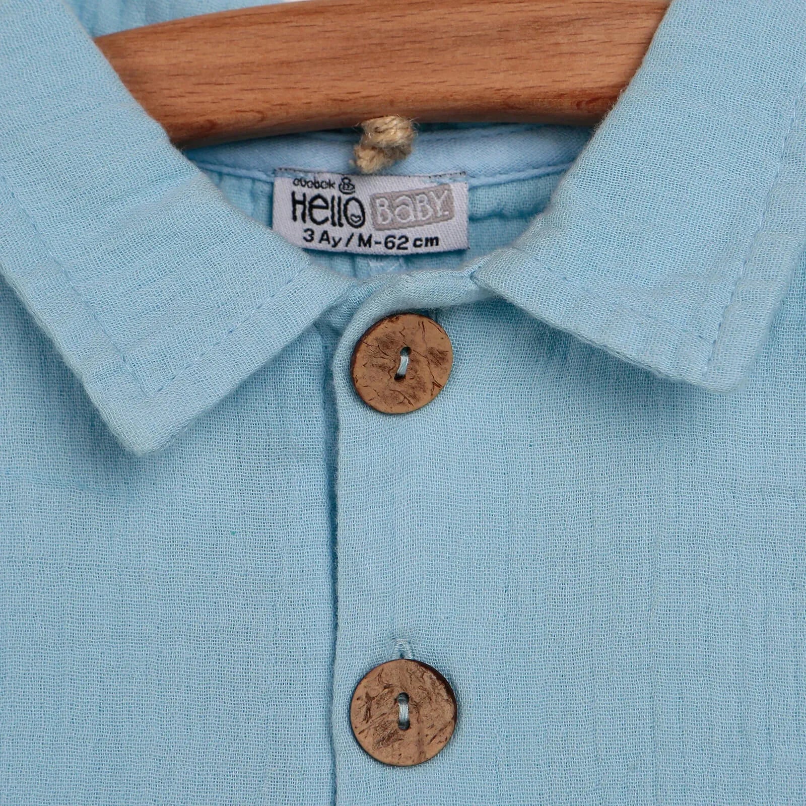 HelloBaby Newborn Jumpsuit - Blue - ebebek - Black Friday