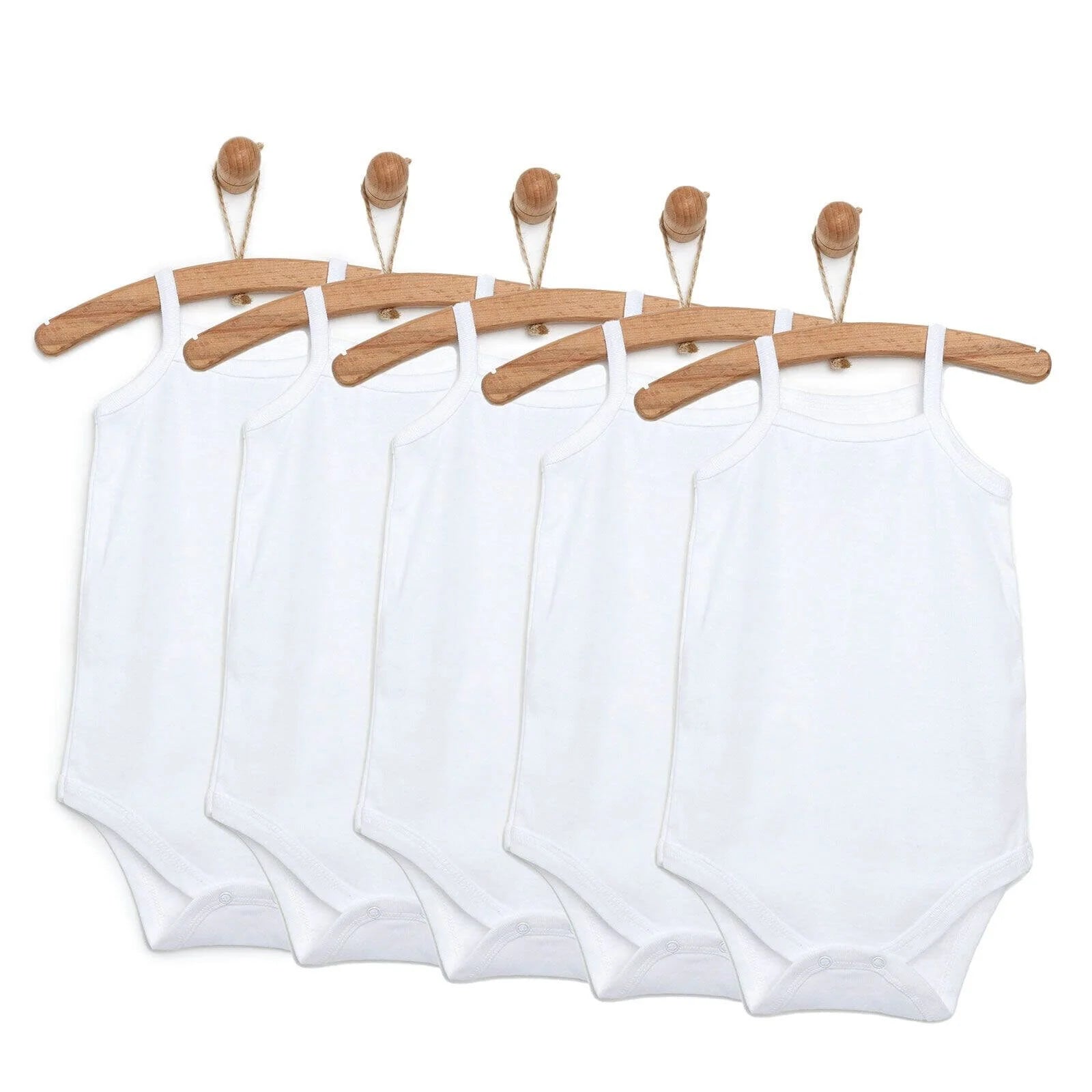 HelloBaby Unisex Strappy Bodysuit 5 pcs - ebebek - Black Friday