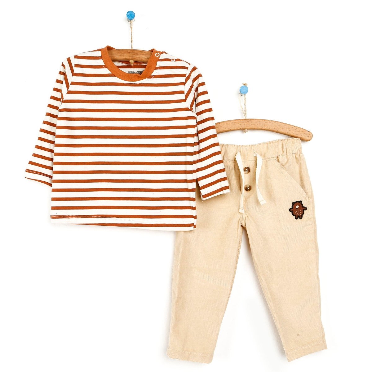 HelloBaby Shirt - Pants - Sweatshirt - Dark Green - ebebek - Black Friday