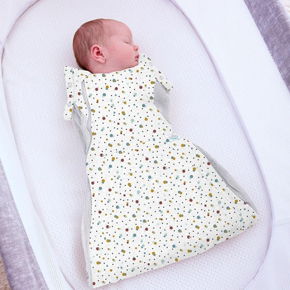 Purflo Swaddle To Sleep Bag 0 - 4m 0.5 Tog Scandi - ebebek - Black Friday