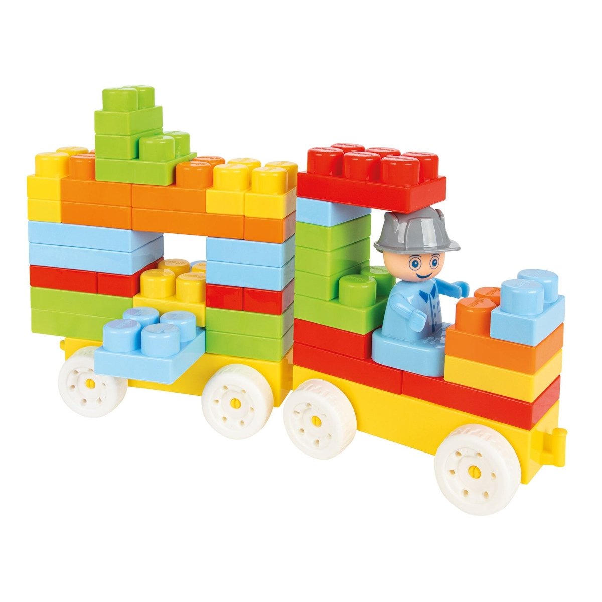 Pilsan Accessory Master Blocks with Basket (128 Pieces) - ebebek - Black Friday