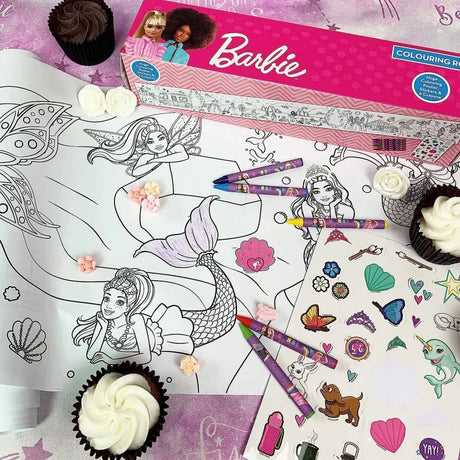 Barbie Colouring Roll - ebebek