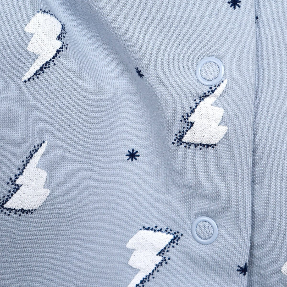 Antebies Newborn Sky Organic Footed Jumpsuit - Blue - ebebek - Black Friday