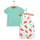 HelloBaby Basic Baby Boy Tiger Printed - Dark Mint - ebebek - Black Friday