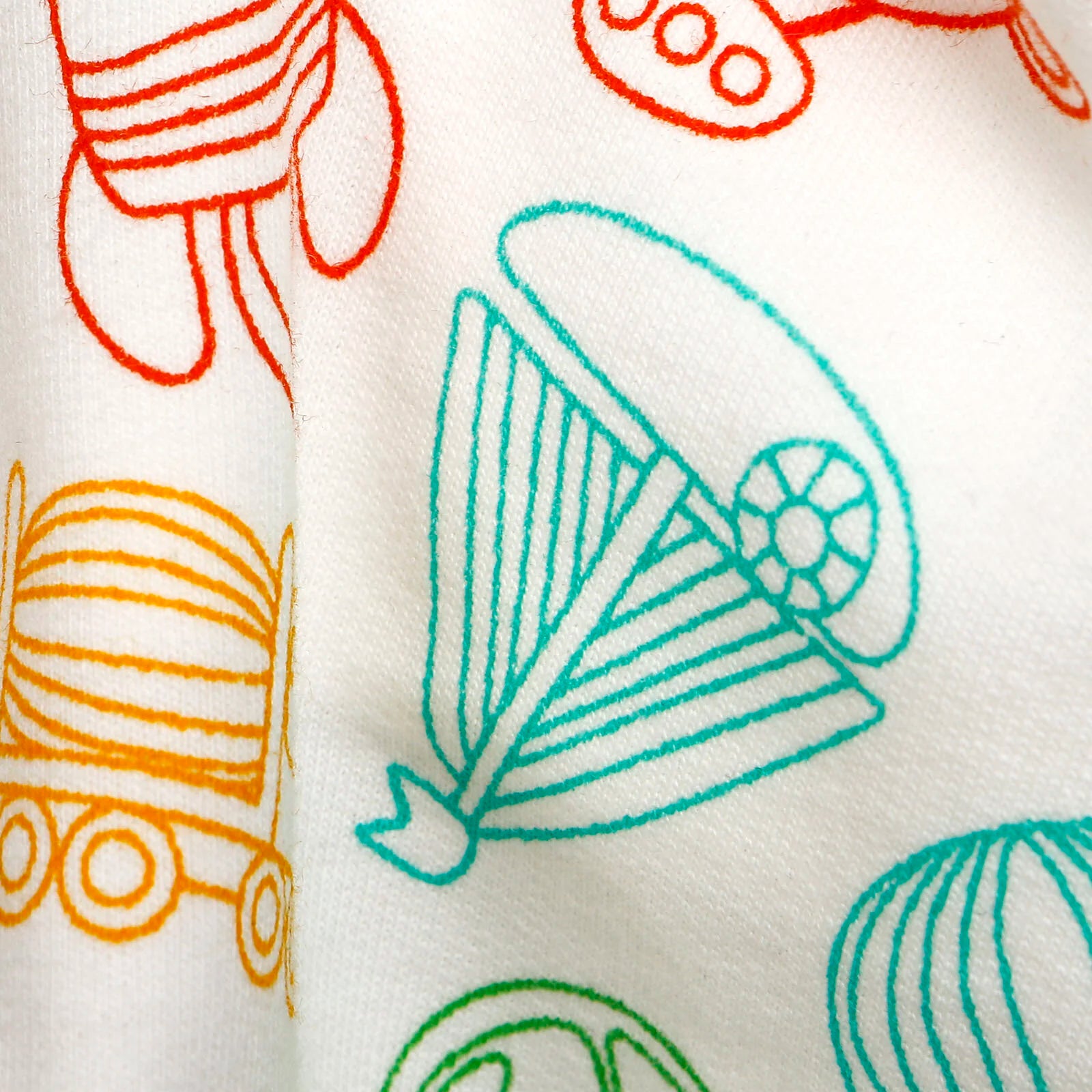 HelloBaby Basic Baby Boy Vehicle Pattern - White - ebebek - Black Friday