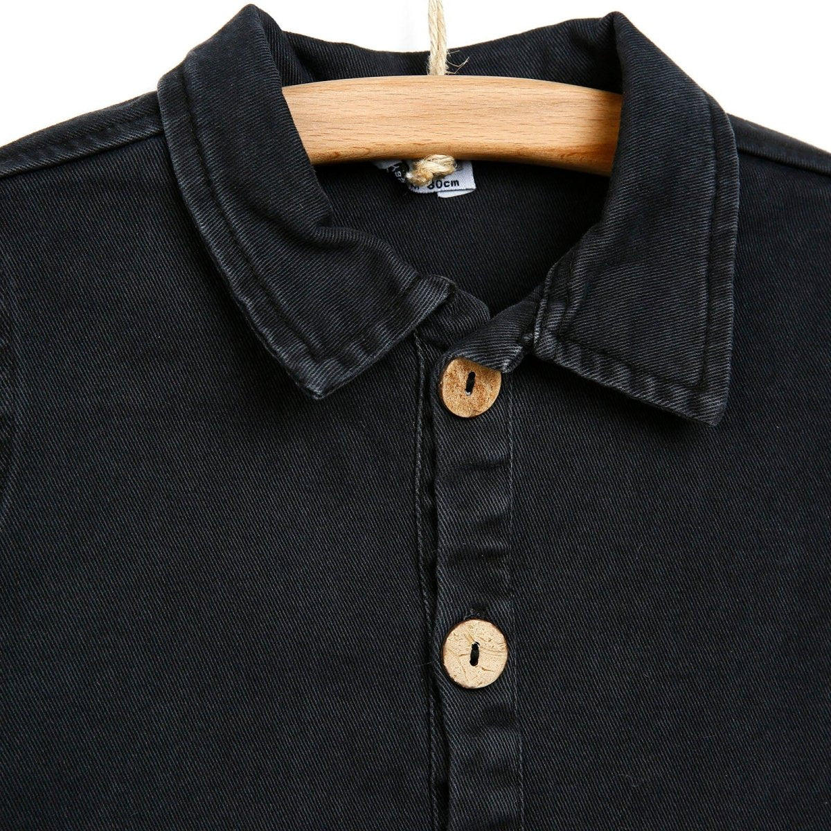 HelloBaby Basic Baby Boy Gabardine Jacket - Anthracite - ebebek - Black Friday