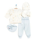 Bebetto 5 Piece Newborn Set - Strappy - Blue - ebebek - Black Friday