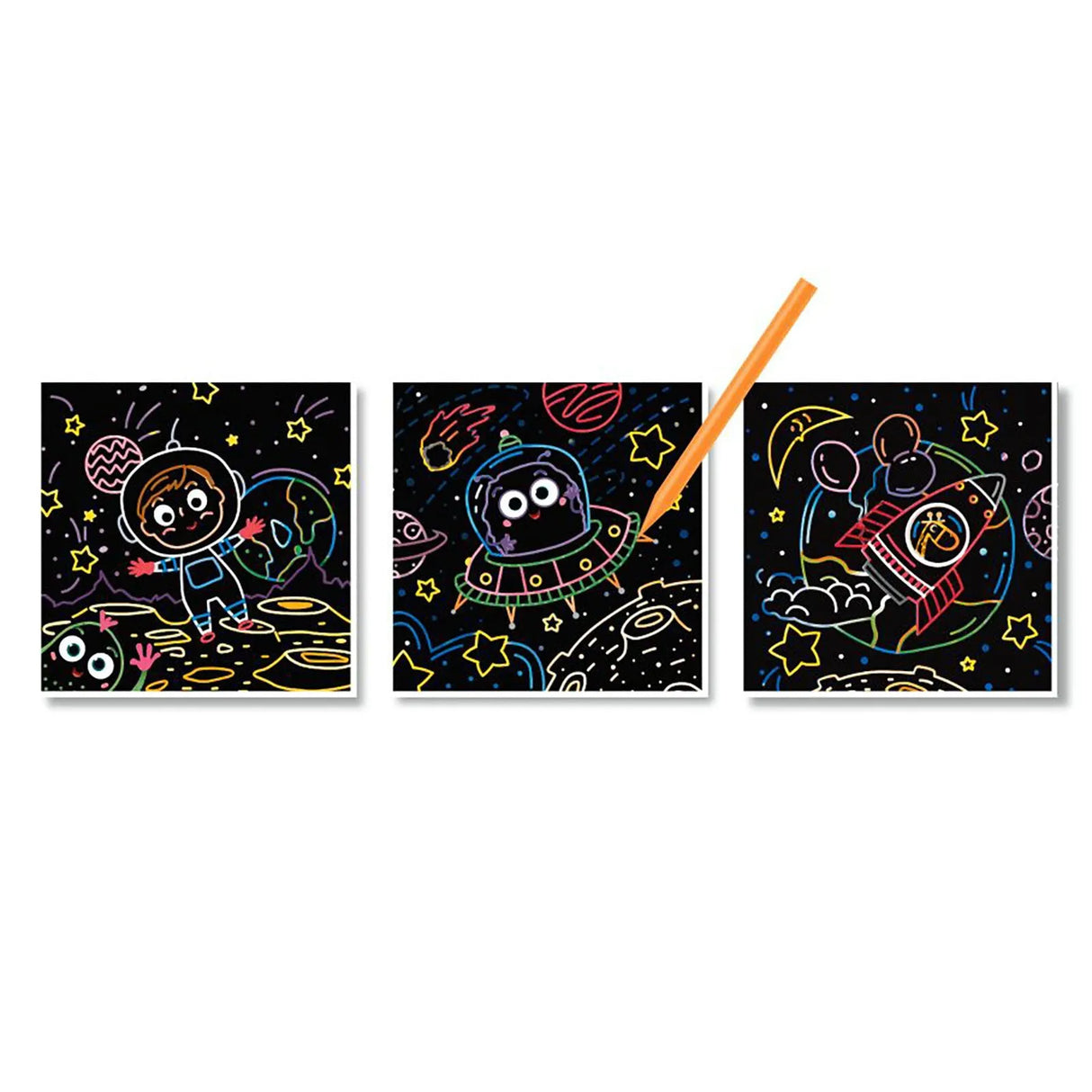 Dodo Scratch Set Space - ebebek - Black Friday