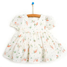 HelloBaby Basic Baby Girl Leaf Patterned - Ecru - ebebek - Black Friday