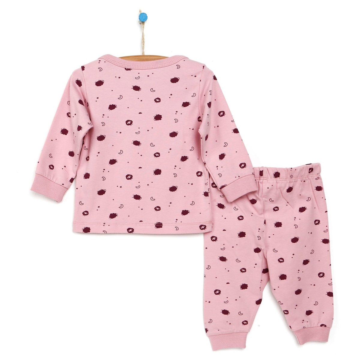 HelloBaby Basic Collared Neck Pyjamas Set - ebebek - Black Friday
