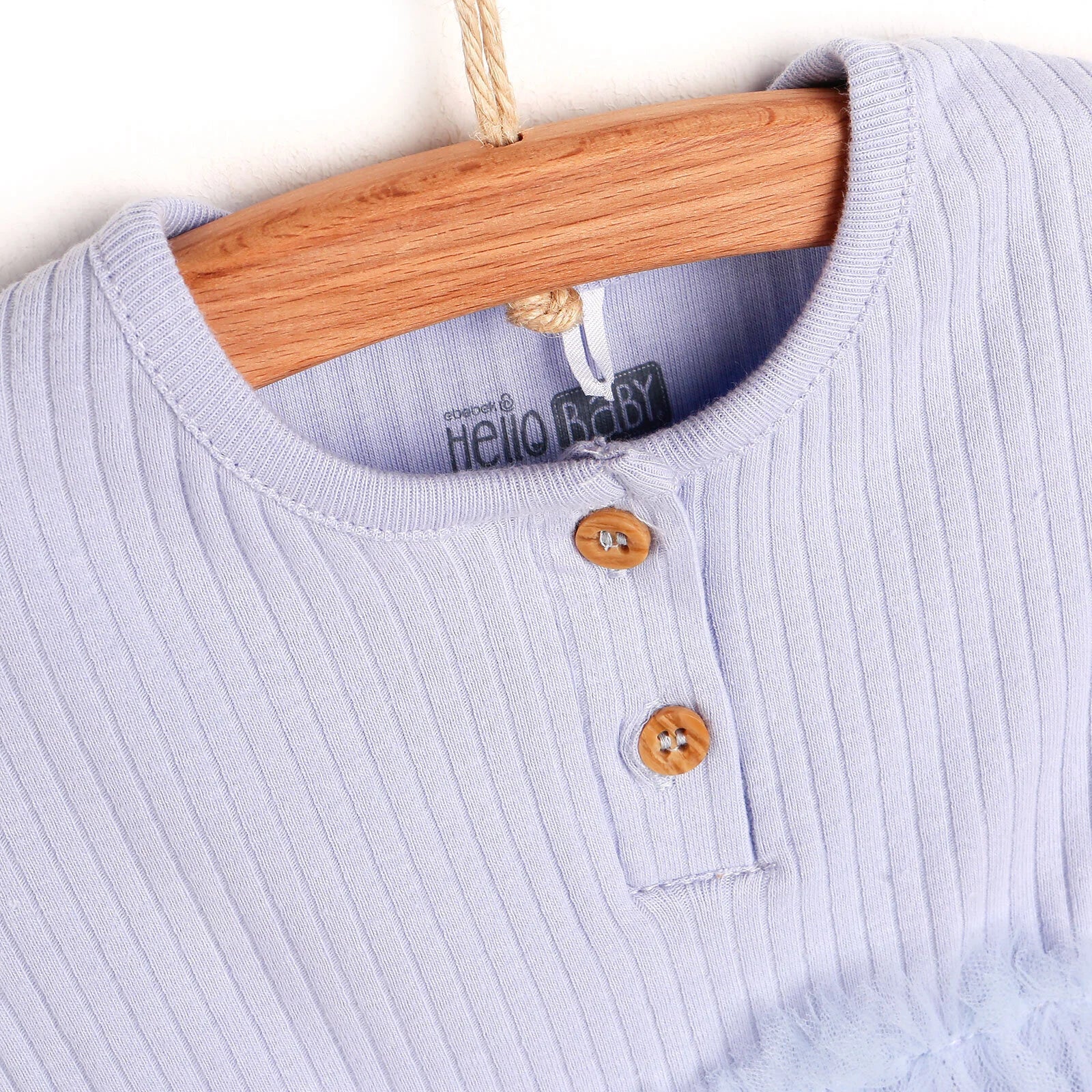 HelloBaby Newborn Dress - Light Blue - ebebek - Black Friday