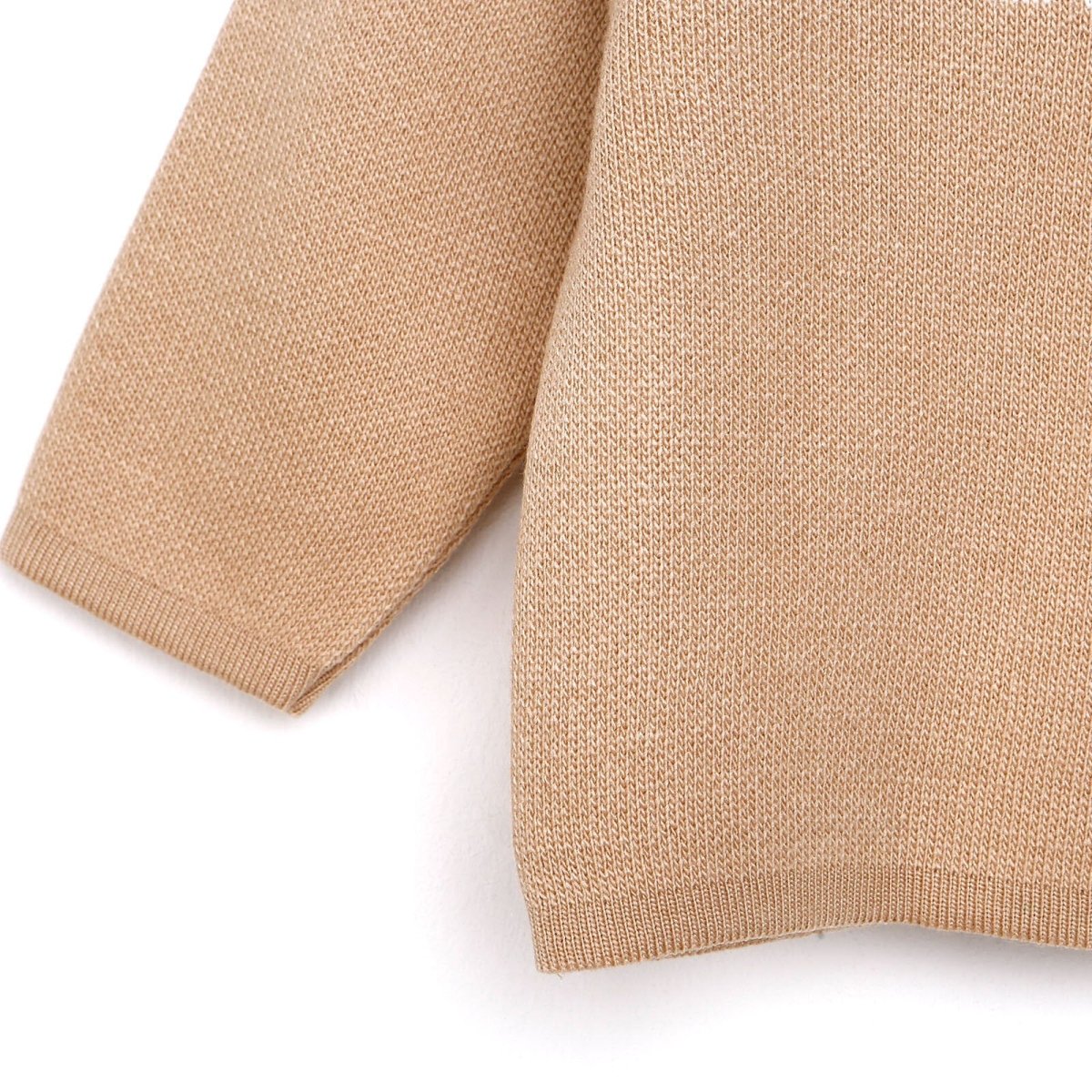 HelloBaby Newborn Rainbow Knit Sweatshirt Starter Set - Beige - HelloBaby - ebebek