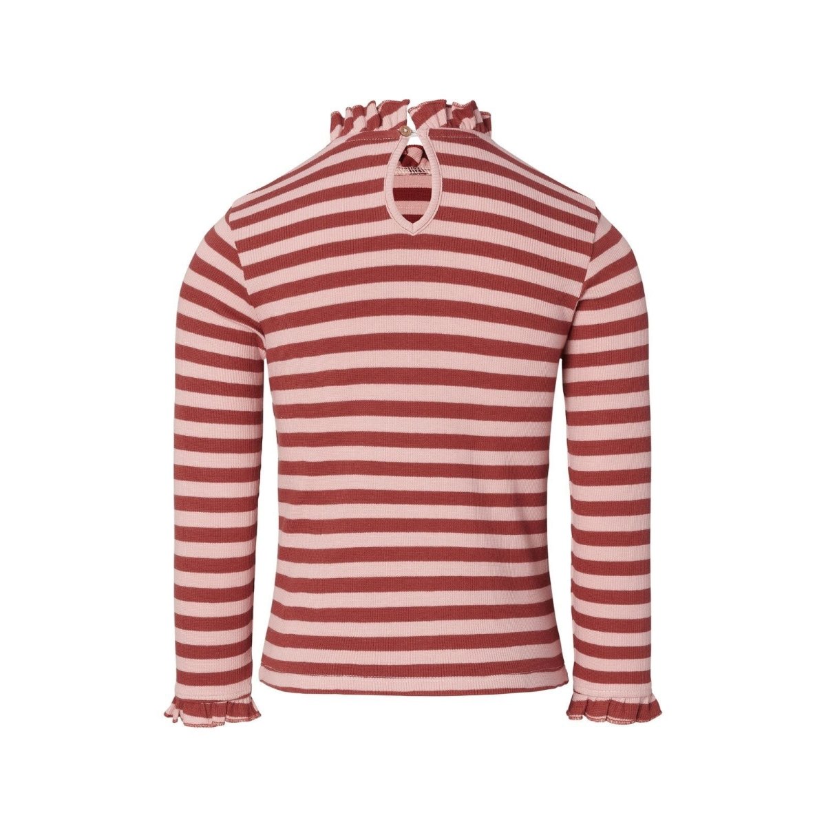 Noppies Girls T-shirt Long Sleeve Kingwood Stripe - Henna - ebebek - Black Friday