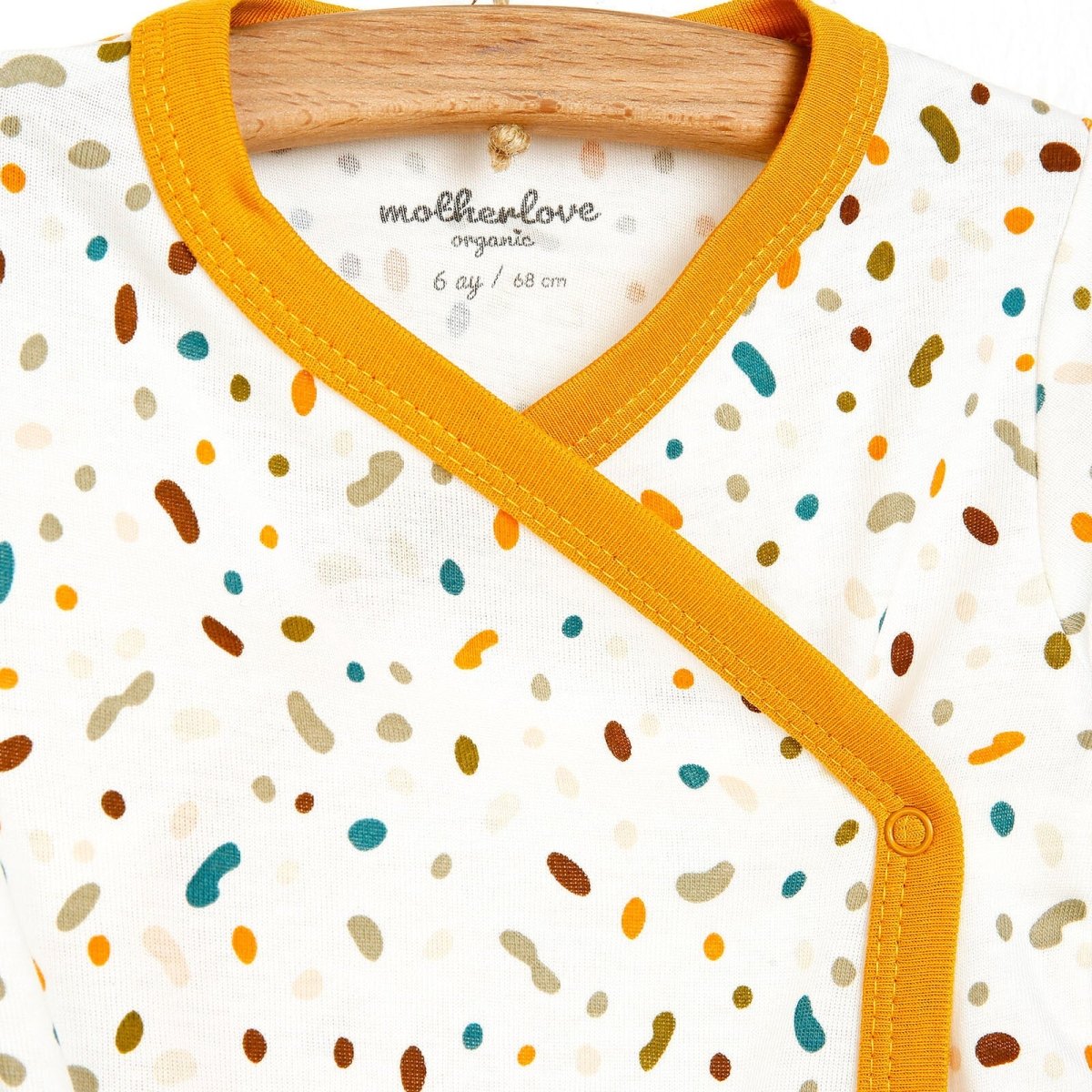 Motherlove Sleeve Bodysuit - Ecru - ebebek - Black Friday