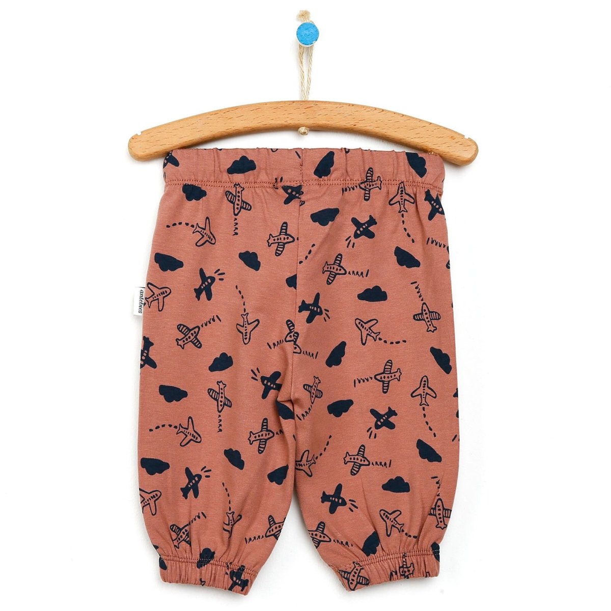 Antebies Newborn Plane Organic Footless - Light Rose - ebebek - Black Friday