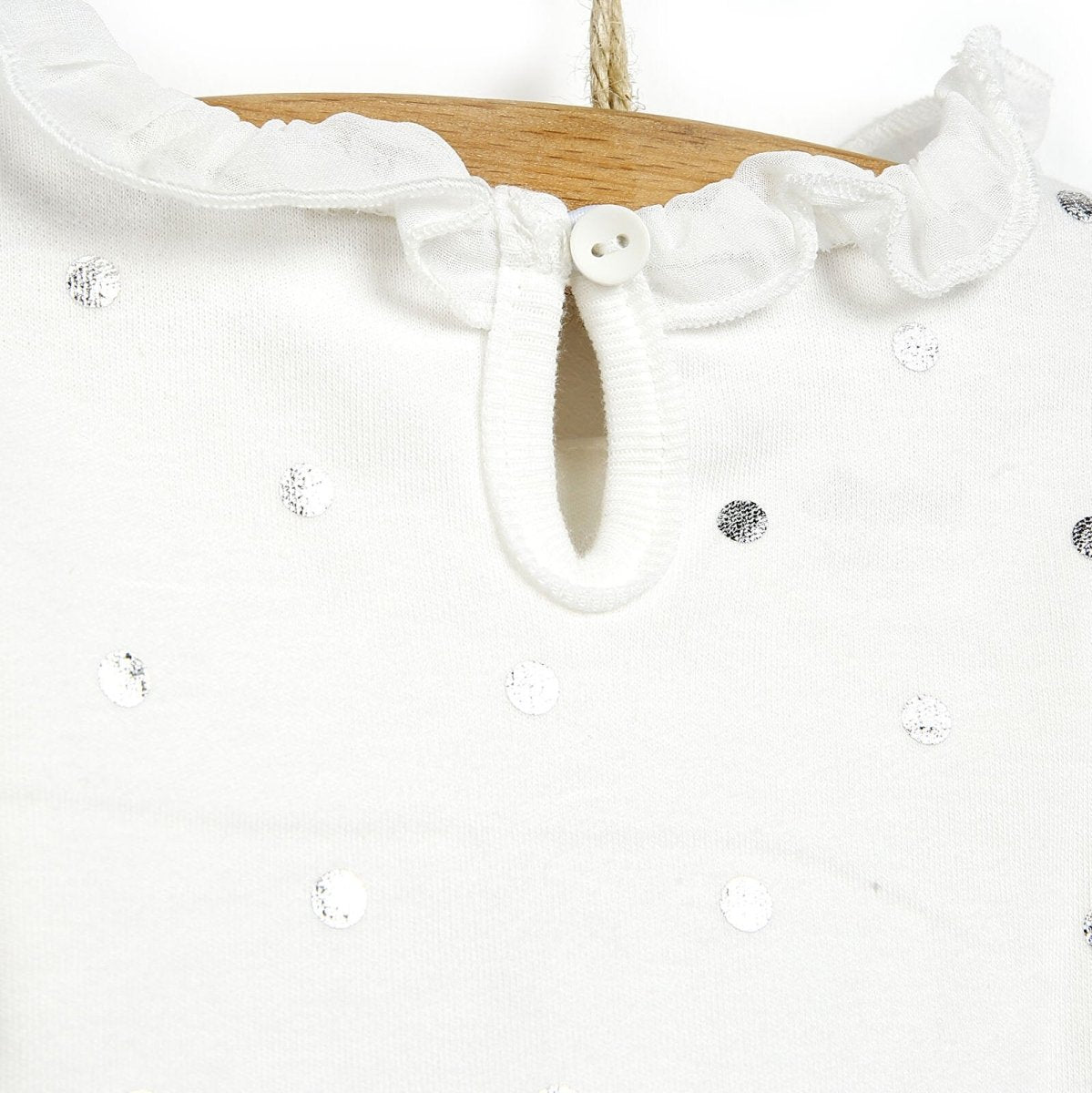 Bebetto Blouse - Tights - Ecru - ebebek - Black Friday