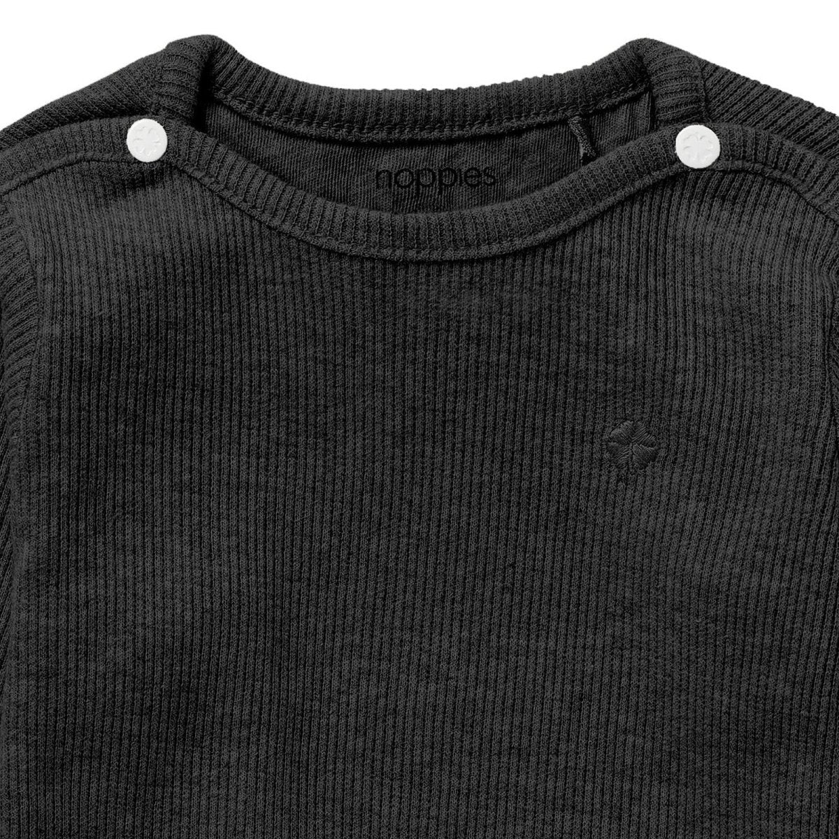 Noppies U Tee ls Rib Natal - Oatmeal - ebebek - Black Friday