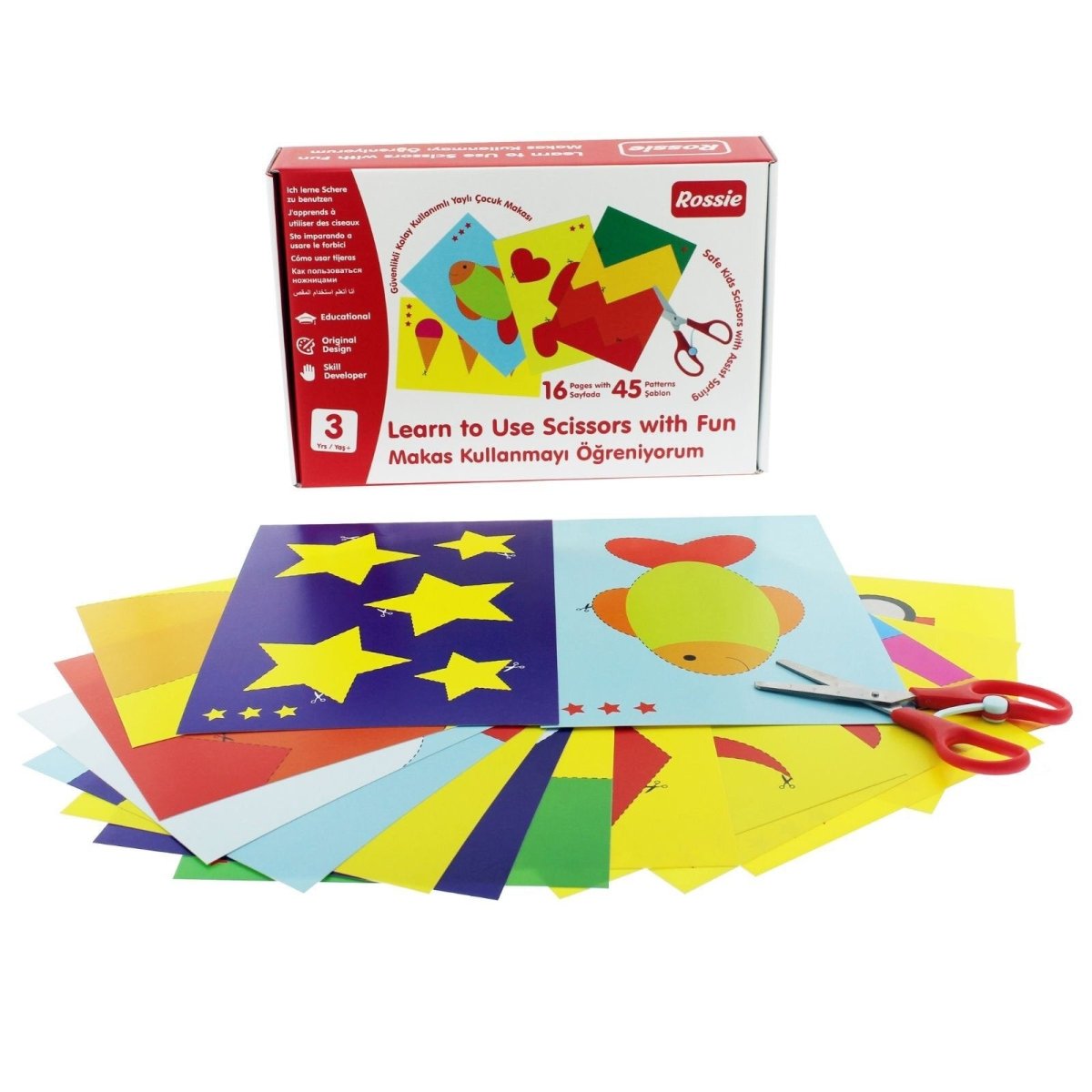 Rossie Learn to Use Scissors with Fun - ebebek - Black Friday