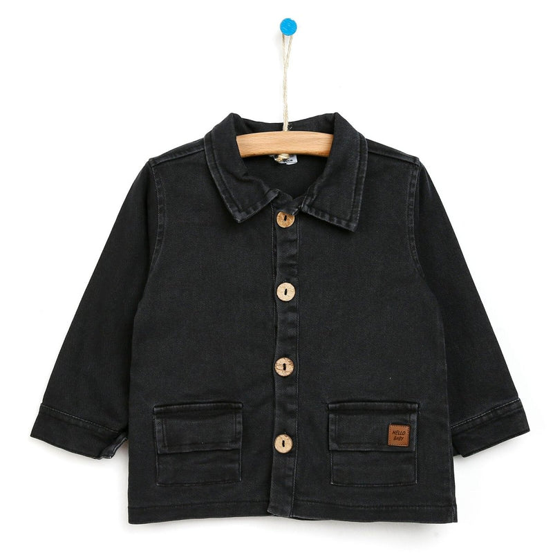 Basic Gabardine Jacket Anthracite